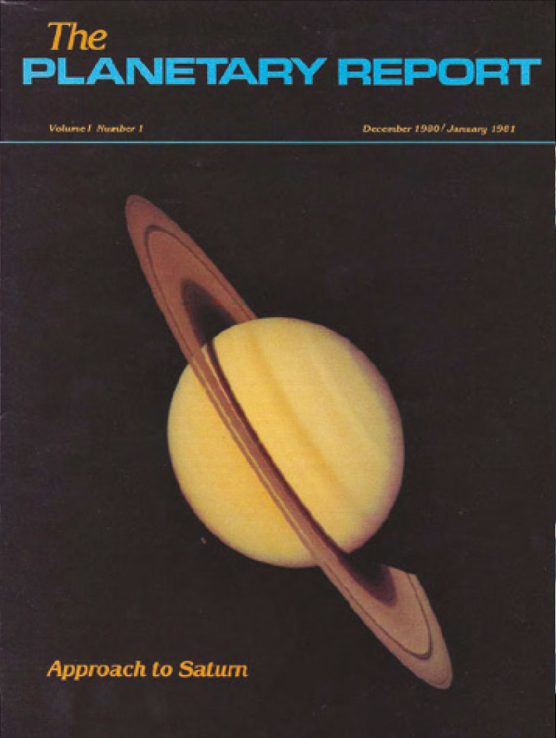 First issue of The Planetary Report
